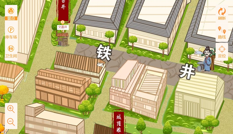 芒康智慧景区：手绘地图与语音导览的完美融合